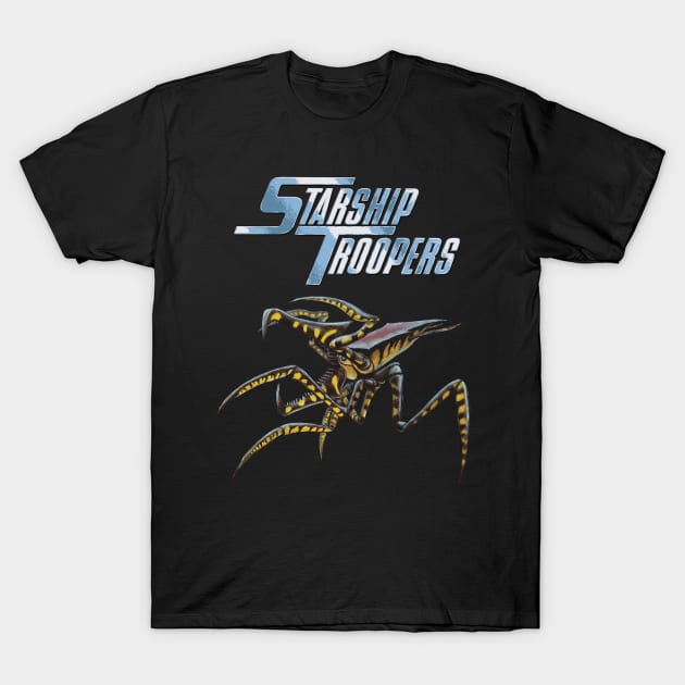 Starship Troopers (1997)  LOGO T-Shirt by SPACE ART & NATURE SHIRTS 